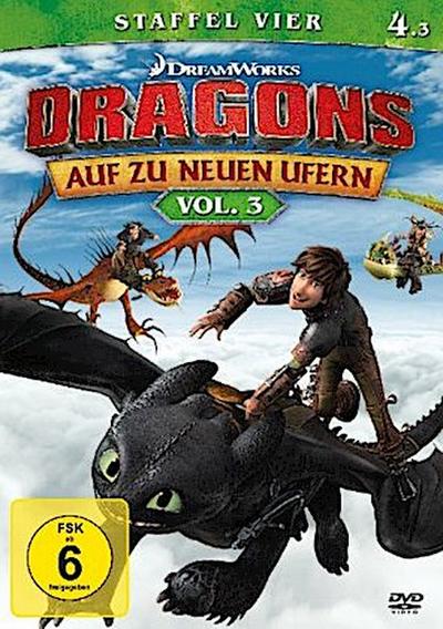 Dragons - Auf zu neuen Ufern. Staffel.4.3, 1 DVD