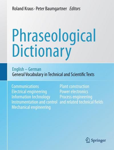 Phraseological Dictionary English - German