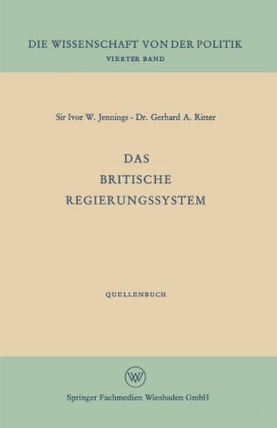 Das britische Regierungssystem
