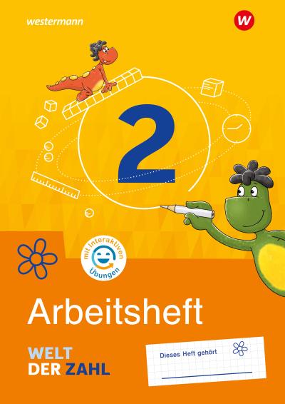 Welt der Zahl 2. Arbeitsheft mit interativen Übungen. Allgemeine Ausgabe