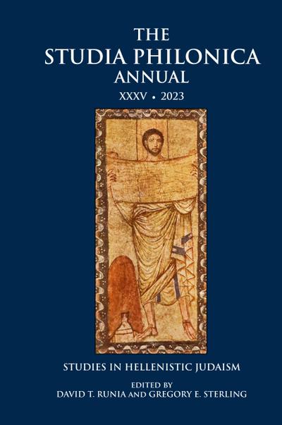 The Studia Philonica Annual XXXV, 2023