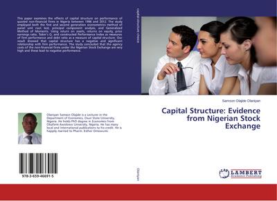 Capital Structure: Evidence from Nigerian Stock Exchange