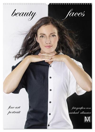 beauty faces - fotografien von michael allmaier (Wandkalender 2026 DIN A2 hoch), CALVENDO Monatskalender