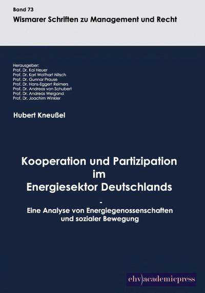 Kooperation und Partizipation im Energiesektor Deutschlands