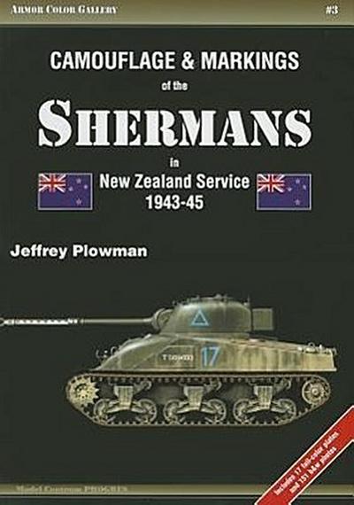 Camouflage & Markings of the Shermans in New Zealand Service 1943-45