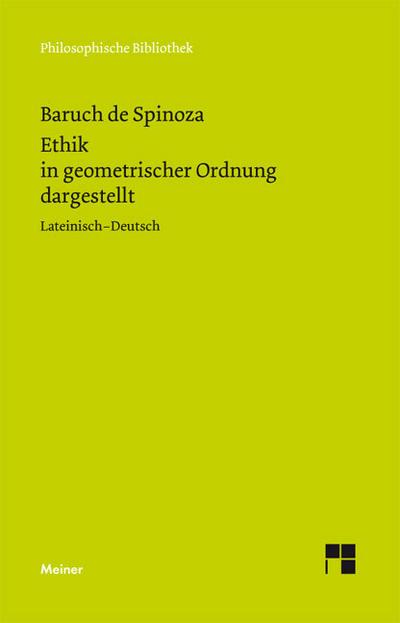 Ethik in geometrischer Ordnung dargestellt