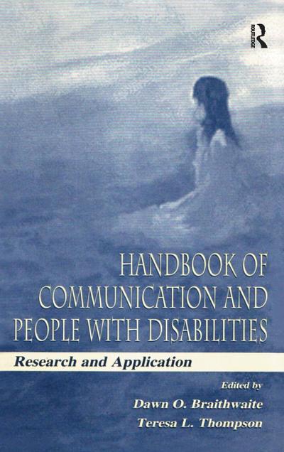 Handbook of Communication and People With Disabilities