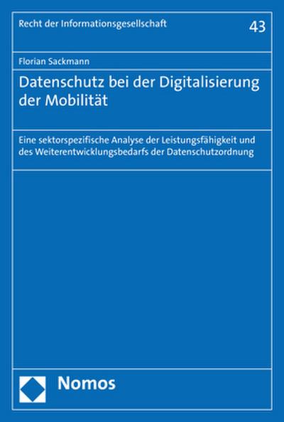 Datenschutz bei der Digitalisierung der Mobilität
