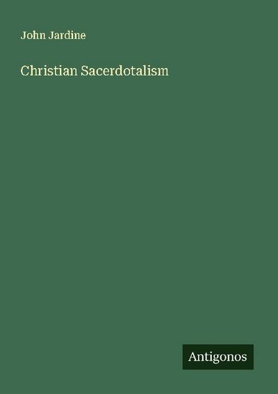 Christian Sacerdotalism