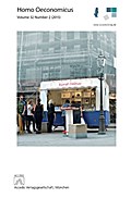 Homo Oeconomicus 32 (2)