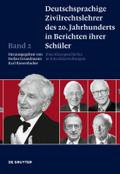Deutschspr. Zivilrechtslehrer D. 20. JH. BD 2 (German Edition)