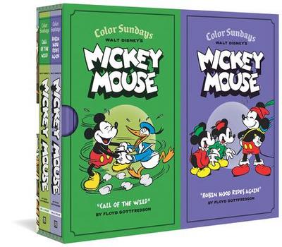 Walt Disney’s Mickey Mouse Color Sundays Gift Box Set: Call of the Wild and Robin Hood Rises Again