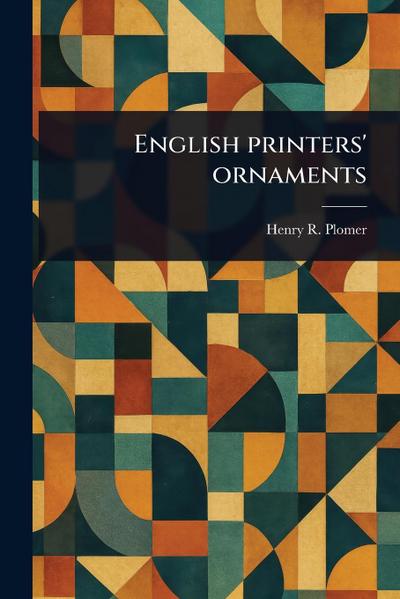 English Printers’ Ornaments