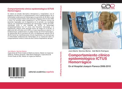 Comportamiento clínico epidemiológico ICTUS Hemorrágico