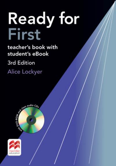 Ready for First 3rd edition / Teacher’s Book with ebook, DVD-ROM + 2 Class Audio-CDs
