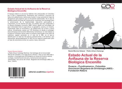 Estado Actual de la Avifauna de la Reserva Biológica Encenillo