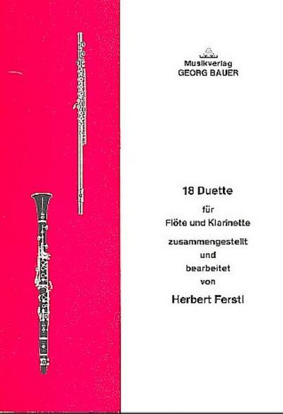 18 Duettefür Flöte und Klarinette