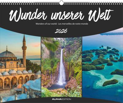 ALPHA EDITION - Wunder unserer Welt 2026 - 52 x 42,5 cm