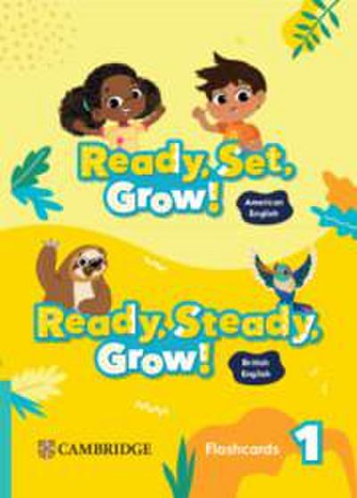 Ready, Set, Grow! Level 1 Flashcards American English
