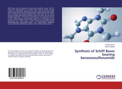 Synthesis of Schiff Bases bearing benzenesulfonamide