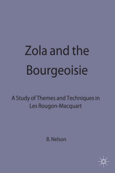 Zola and the Bourgeoisie