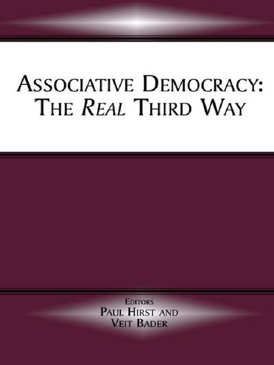 Associative Democracy