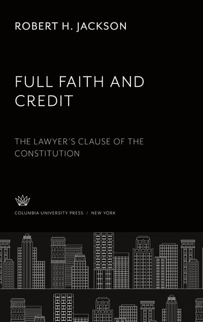 Full Faith and Credit