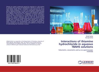 Interactions of thiamine hydrochloride in aqueous TBAHS solutions