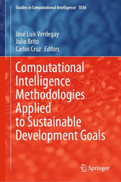 Computational Intelligence Methodologies Applied to Sustainable Development Goals