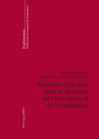 Repenser la justice dans le domaine de l¿éducation et de la formation