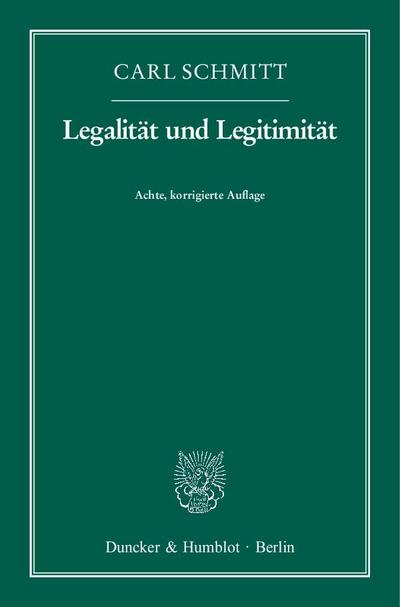 Legalität und Legitimität