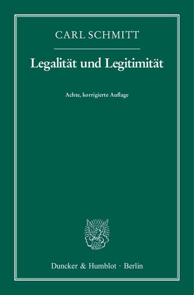 Legalität und Legitimität