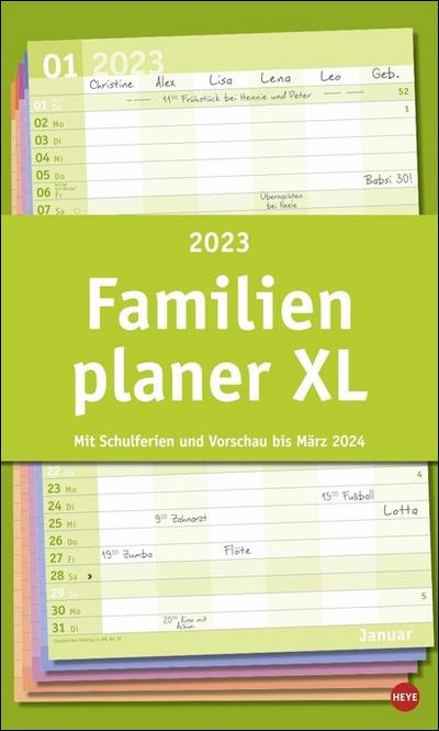 Basic Familienplaner XL 2023