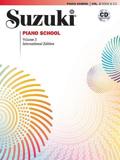 Suzuki Piano School, New International Edition, w. Audio-CD. Vol.3