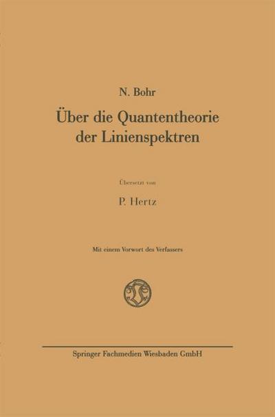 Über die Quantentheorie der Linienspektren