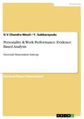 Personality & Work Performance. Evidence Based