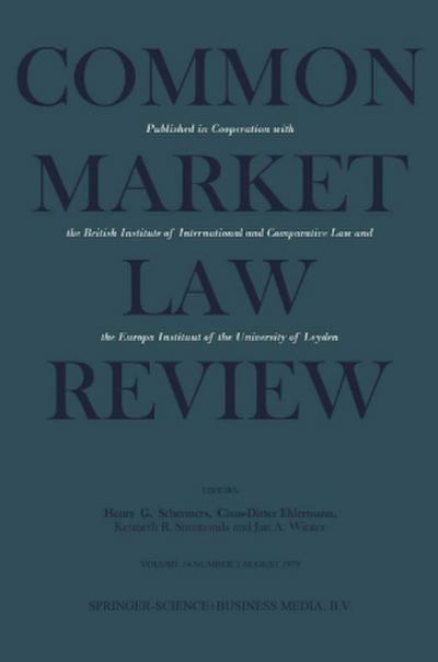 Common Market Law Review