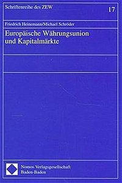 Europäische Währungsunion und Kapitalmärkte