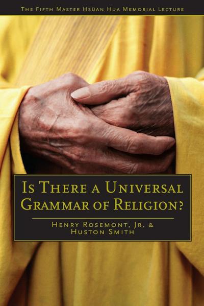 Is There a Universal Grammar of Religion?