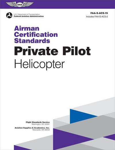 Airman Certification Standards: Private Pilot - Helicopter (2026)