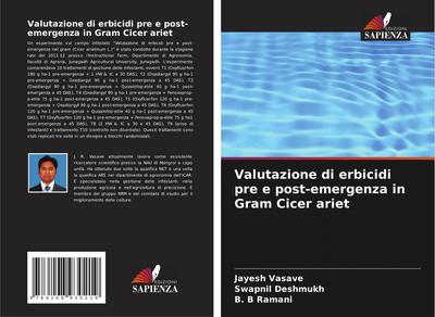 Valutazione di erbicidi pre e post-emergenza in Gram Cicer ariet