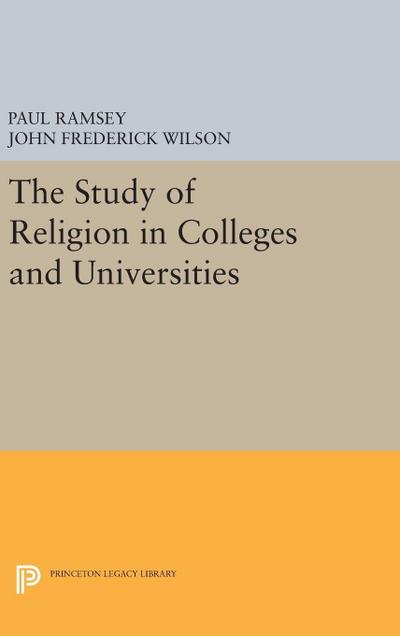 The Study of Religion in Colleges and Universities
