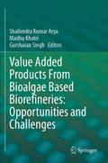 Value Added Products From Bioalgae Based Biorefineries: Opportunities and Challenges