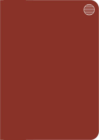 Garnet B6 Lined Notebook