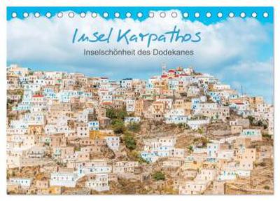 Insel Karpathos - Inselschönheit des Dodekanes (Tischkalender 2026 DIN A5 quer), CALVENDO Monatskalender