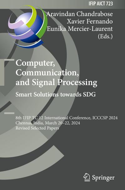 Computer, Communication, and Signal Processing. Smart Solutions Towards SDG