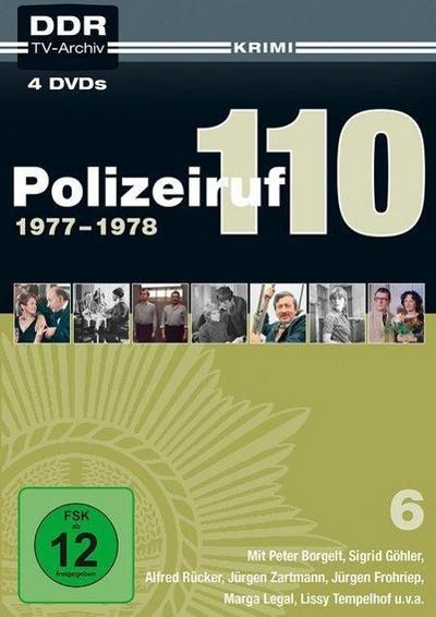 Polizeiruf 110. Box.6, 4 DVD