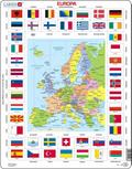 Europa Länder + Flaggen (Kinderpuzzle)