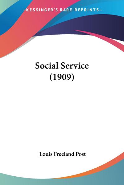 Social Service (1909)