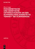 Paragenetische und genetische Untersuchungen an der Schwefelkieslagerstätte „Einheit“ bei Elbingerode